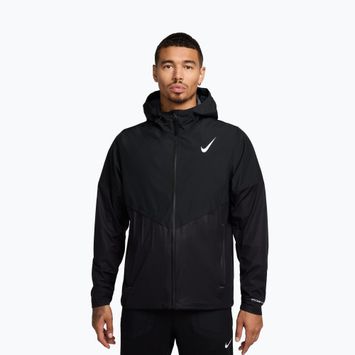 Men's running jacket Nike AeroSwift Storm-Fit Aerogami black/summit white