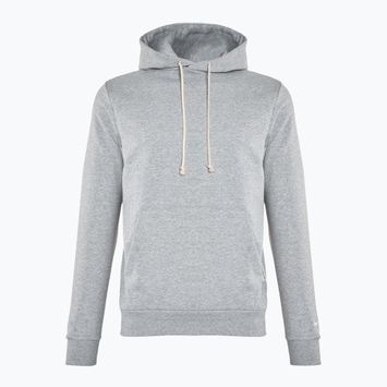 Men's basketball sweatshirt Nike Standard Issue Dri-Fit Hoodie dark grey heather/pale ivory