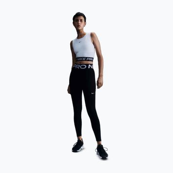 Women's training T-shirt Nike Pro Dri-Fit white/black