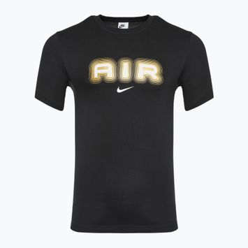 Men's Nike Air Graphic black/metallic gold T-shirt