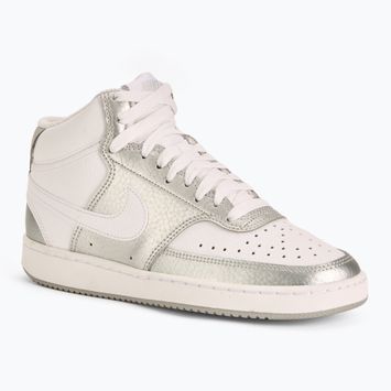 Nike Court Vision Mid grey/silver/white women's shoes