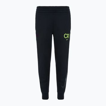 Nike CR7 Club Fleece children's trousers black / volt