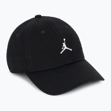 Cap with visor Jordan Club Unstructured Curved-Bill black/white
