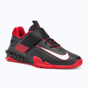 Nike Savaleos black/white/university red weightlifting shoes