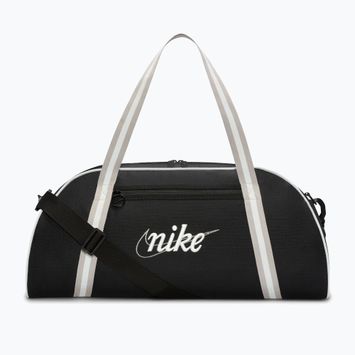 Women's training bag Nike Gym Club Retro 24 l black/college grey/summit white
