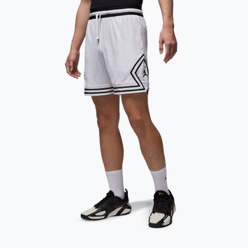 Men's basketball shorts Jordan Mesh Diamond 4" white/black/black