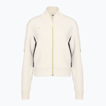 Women's running jacket HOKA Kaitoro Knit alabaster / varsity navy