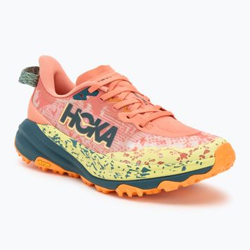 Women's running shoes HOKA Speedgoat 6 feldspar/blue twilight
