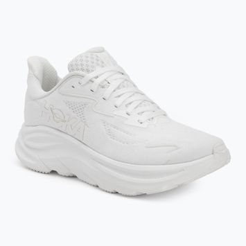 Women's running shoes HOKA Clifton 10 white/white