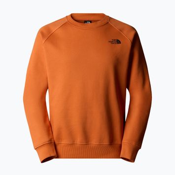 Men's sweatshirt The North Face Raglan Box Nse Crew iron bronze/tnf black