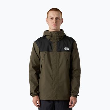 Men's rain jacket The North Face Antora new taupe green/ black