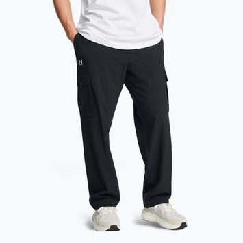 Men's Under Armour Vibe Woven Cargo trousers black/white