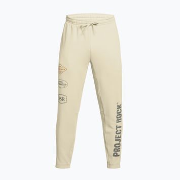 Under Armour Project Rock Heavyweight Tools Of The Trade silt/clay green men's training trousers