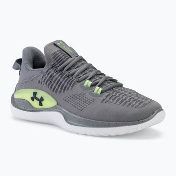 Under Armour Dynamic IntelliKnit men's training shoes titan gray/morph green/midnight navy