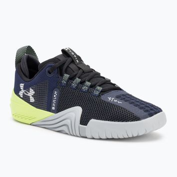 Under Armour men's training shoes TriBase Reign 6 midnight navy/morph green/white