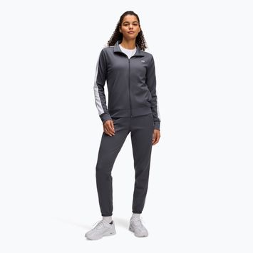Under Armour women's tracksuit Tricot castlerock/white/white