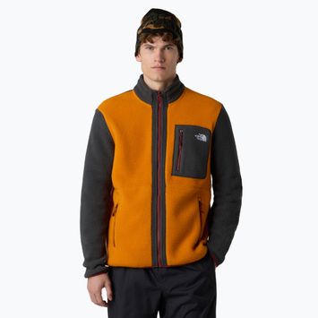 Men's sweatshirt The North Face Yumiori Full Zip agate orange/asphalt grey
