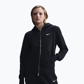 Women's sweatshirt Nike Sportswear Phoenix Fleece Full Zip black/sail