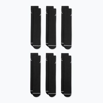 Jordan Everyday Cushioned Crew socks 6 pairs black/white