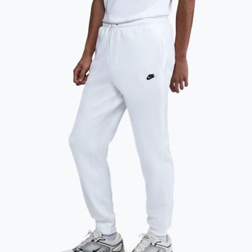 Men's trousers Nike Club Jogger white/white/black