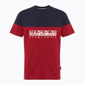 Men's T-shirt Napapijri S-Saturnia tibetan red R1E