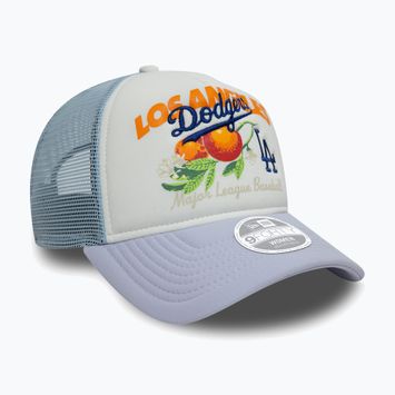 New Era Fruit Graphics Trucker Los Angeles Dodgers pastel blue baseball cap