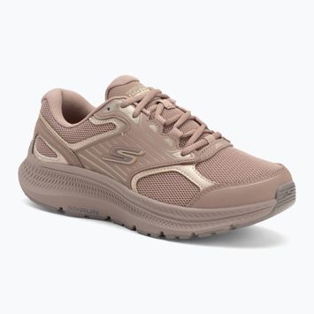 Women's SKECHERS Go Run Consistent 2.0 Advantage light brown running shoes