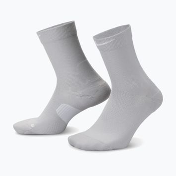 Socks Nike Running Midweight Crew light smoke grey/pure platinum/white