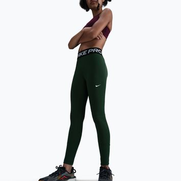 Children's leggings Nike Pro Dri-FIT fir/black/white