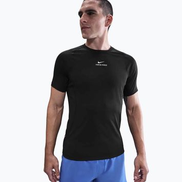 Men's training T-shirt Nike Pro Training Dri-Fit black/white