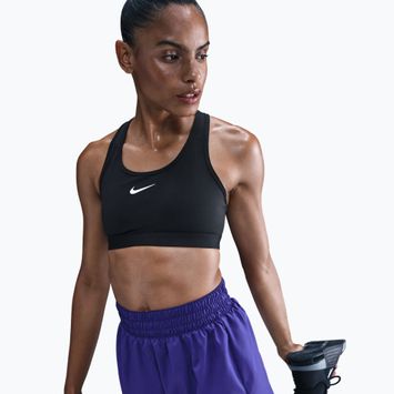 Training bra Nike Swoosh Medium Support black/white