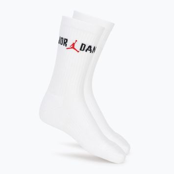 Skarpety Nike Jordan Everyday Crew 1 para white/black/university red