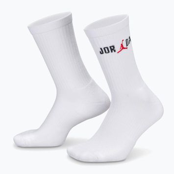 Skarpety Nike Jordan Everyday Crew 1 para white/black/university red
