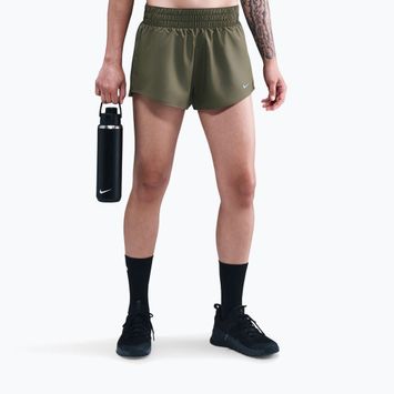 Women's shorts Nike One Dri-Fit 3" medium olive