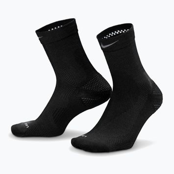 Socks Nike Running Wool Micro Crew black/dark smoke grey