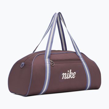 Women's training bag Nike Gym Club Retro 24 l tattoo/iron purple/sail