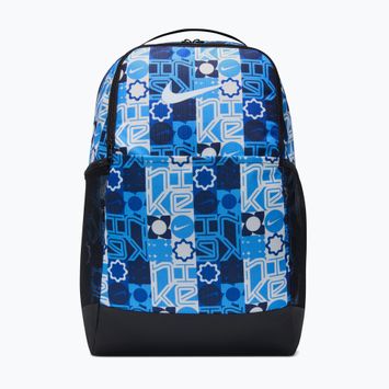 Training backpack Nike Brasilia 9.5 35 l university blue/black/white
