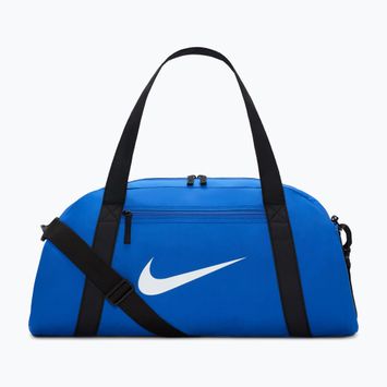 Women's training bag Nike Gym Club 24 l game royal/black/white