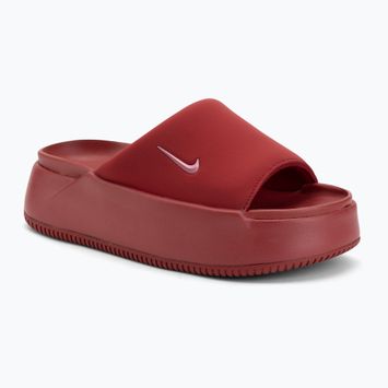 Women's slides Nike Calm Elevation team crimson/peony
