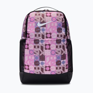 Training backpack Nike Brasilia 9.5 35 l black/pink foam/white