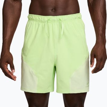 Men's shorts Nike Pro Training Dri-Fit 6" light liquid lime/light liquid lime