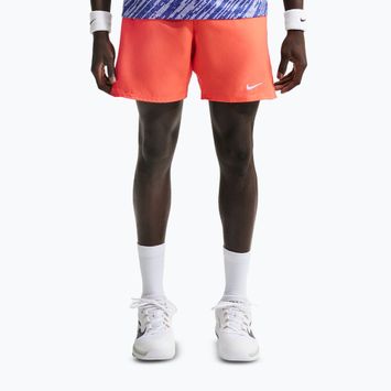 Men's tennis shorts Nike Court Dri-Fit Victory 7" turf orange/white