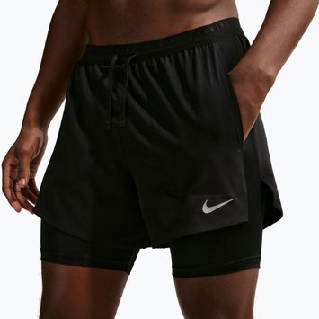 Men's running shorts Nike Stride Dri-Fit Hybrid 5" black