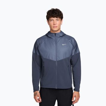 Men's running jacket Nike Miler Repel Winterized thunder blue