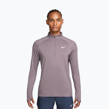Men's running sweatshirt Nike Stride 1/4 Zip Dri-Fit light violet ore