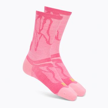 Socks HOKA Clifton Crew Run electric rose