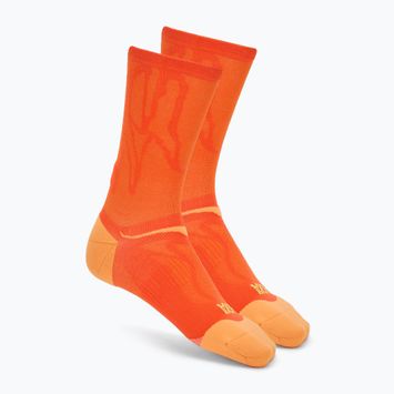 Socks HOKA Clifton Crew Run lava