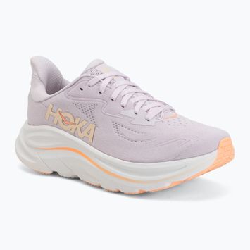 Women's running shoes HOKA Clifton 10 lilac cream/tangerine glow