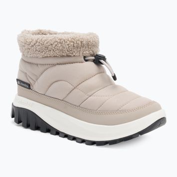 Women's snow boots Columbia Snowtrot Shorty soft taupe/shark