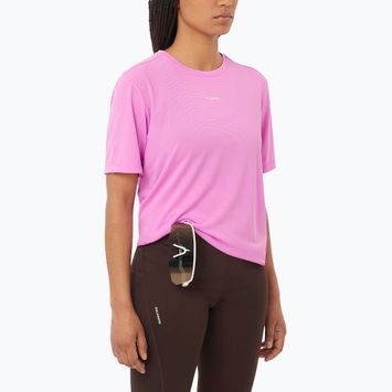 Salomon Shakeout Core women's T-shirt cyclamen